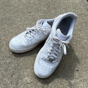 Men’s White Nike Air Fore 1